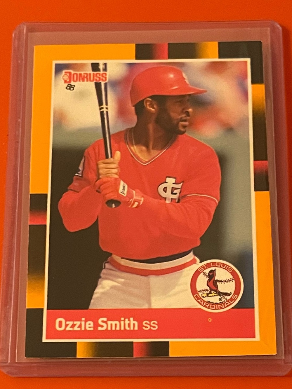 Ozzie Smith #243 1988 Donruss [Baseball’s Best] Baseball Trading Card